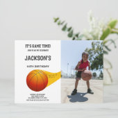 カスタマイズ可能なスポーツパーティの招待状 子供へ 招待状 (スタンド正面)