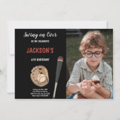 カスタマイズ可能なスポーツパーティの招待状 子供へ 招待状 (正面)