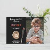 カスタマイズ可能なスポーツパーティの招待状 子供へ 招待状 (スタンド正面)