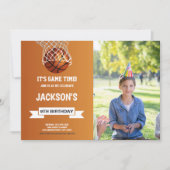カスタマイズ可能なスポーツパーティの招待状 子供へ 招待状 (正面)
