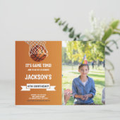 カスタマイズ可能なスポーツパーティの招待状 子供へ 招待状 (スタンド正面)