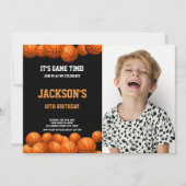 カスタマイズ可能なスポーツパーティの招待状 子供へ 招待状 (正面)