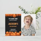 カスタマイズ可能なスポーツパーティの招待状 子供へ 招待状 (スタンド正面)