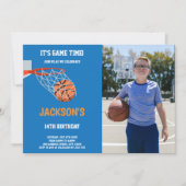 カスタマイズ可能なスポーツパーティの招待状 子供へ 招待状 (正面)
