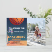 カスタマイズ可能なスポーツパーティの招待状 子供へ 招待状 (スタンド正面)