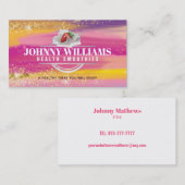 カスタマイズ可能なスムージーの名刺 名刺 (正面/裏面)