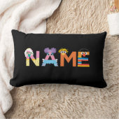 カスタマイズ可能なセサミストリートアルファベット腰枕 ランバークッション (ブランケット)