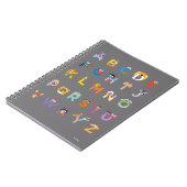 カスタマイズ可能なセサミストリート文字 ノートブック (左側)