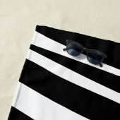 カスタマイズ可能なゼブラ印刷 ビーチタオル (インサイチュ)