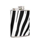 カスタマイズ可能なゼブラ印刷 フラスク (右)