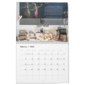 カスタマイズ可能なタイの写真カレンダー2024 カレンダー (2月 2026)