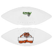 カスタマイズ可能なタイガースポーツロゴサッカー アメリカンフットボール (パネル)