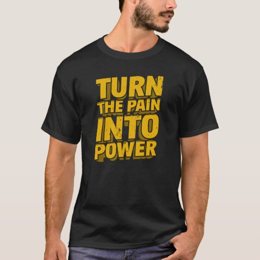 「カスタマイズ可能なタイポグラフィTインスパイア型 – の引用文 Tシャツ (正面)
