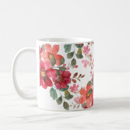 カスタマイズ可能なタイムレスレッド コーヒーマグカップ