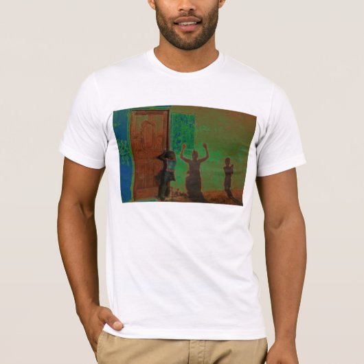 カスタマイズ可能なダルフールの戸口- Tシャツ-! Tシャツ (正面)