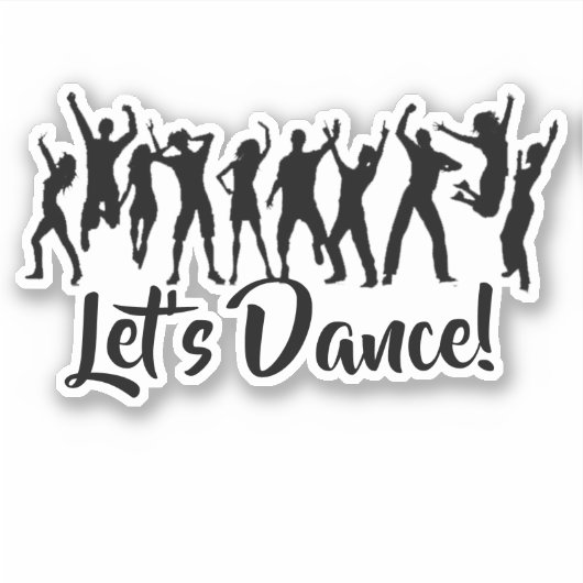 カスタマイズ可能なダンサー シール (正面)