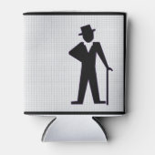 カスタマイズ可能なダンシングマン ハッピーアワー 缶クーラー (正面)