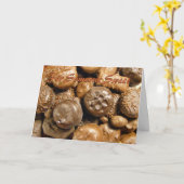 カスタマイズ可能なチョコレートカード カード (黄色い花)