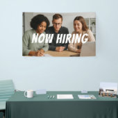 カスタマイズ可能なチームが連携して採用バナー 横断幕 (トレードショー)