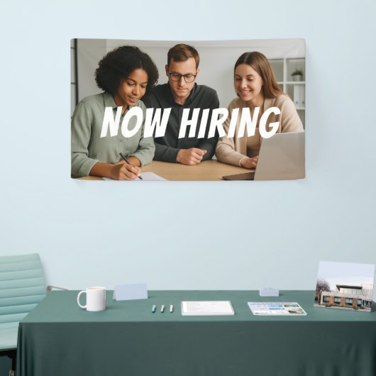 カスタマイズ可能なチームが連携して採用バナー 横断幕 (トレードショー)