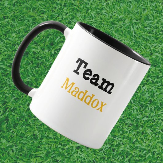 カスタマイズ可能なチームの小さなマウス野球選手 マグカップ