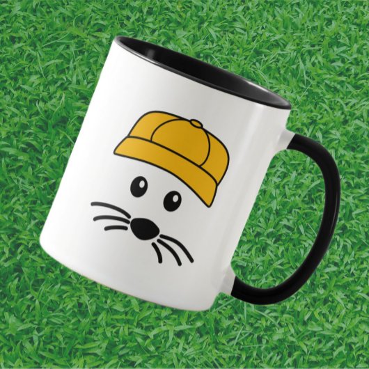 カスタマイズ可能なチームの小さなマウス野球選手 マグカップ