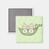 カスタマイズ可能なツインマグネット マグネット (正面/裏面)