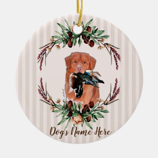 カスタマイズ可能なツール セラミックオーナメント (正面)