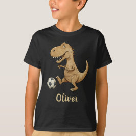 カスタマイズ可能なティーンレックスのサッカーTシャツ Tシャツ