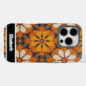 カスタマイズ可能なテクスチャオイル塗装電話カバー Case-Mate iPhoneケース (裏面 (横))