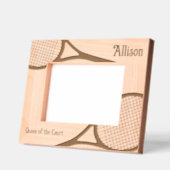 カスタマイズ可能なテニスエース レーザー彫刻フレーム (左)