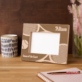 カスタマイズ可能なテニスエース レーザー彫刻フレーム