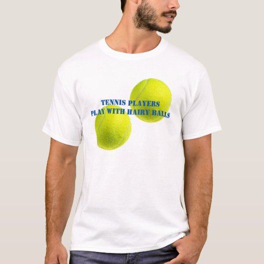 カスタマイズ可能なテニスボールバンター Tシャツ (正面)
