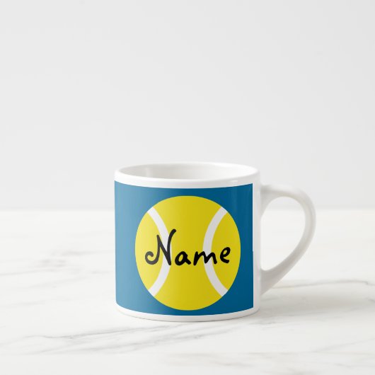 カスタマイズ可能なテニス・ボールが付いているエスプレッソのマグ エスプレッソカップ (右)