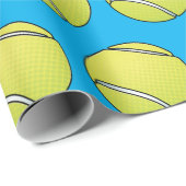 カスタマイズ可能なテニス ラッピングペーパー (ロールコーナー)