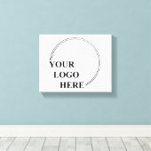 カスタマイズ可能なテンプレートを作成 - オリジナルのギフトアイデアを実現 キャンバスプリント (インサイチュ (ウッドフロア))