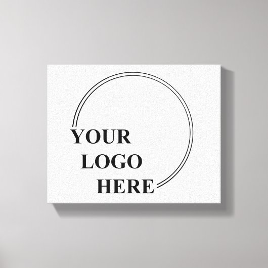 カスタマイズ可能なテンプレートを作成 - オリジナルのギフトアイデアを実現 キャンバスプリント (正面)