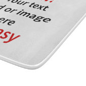 カスタマイズ可能なテンプレートを独自にする カッティングボード (角)