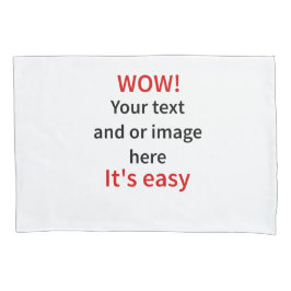 カスタマイズ可能なテンプレートを独自にする 枕カバー