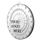 カスタマイズ可能なテンプレート独自のギフトの作成アイディア ダーツボード (正面右)