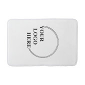 カスタマイズ可能なテンプレート独自のギフトの作成アイディア バスマット (正面)