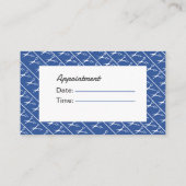 カスタマイズ可能なテンプレート美容師 名刺 (裏面)