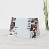 カスタマイズ可能なテンプレート誕生日カード サンキューカード (正面)