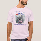 カスタマイズ可能なテンプレート- I Love My GOP Tシャツ (正面)