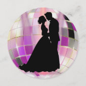 カスタマイズ可能なディスコ結婚のバーメニュー メニュー (裏面)