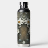 カスタマイズ可能なデイジーステンレス鋼水ボトル ウォーターボトル (左面)