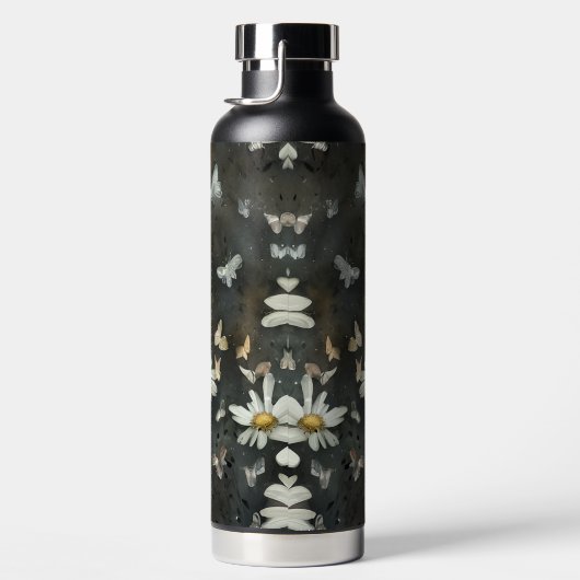 カスタマイズ可能なデイジーステンレス鋼水ボトル ウォーターボトル (右面)