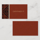 カスタマイズ可能なデザイナー名刺 名刺 (正面/裏面)