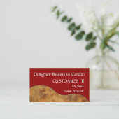 カスタマイズ可能なデザイナー名刺 名刺 (スタンド正面)