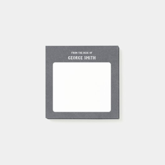 カスタマイズ可能なデスクからのBlackboardスタイル ポストイット (正面)